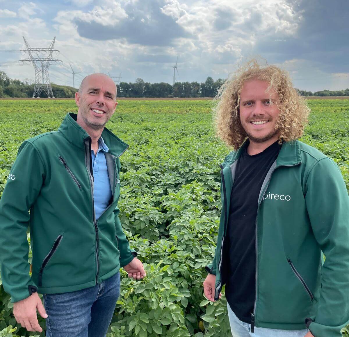 Paul Bunnik Sales manager Pireco (l.) Job Simmes Technisch adviseur Pireco (r.)